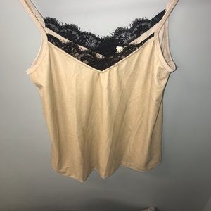 Créeme/yellow velvet Lacey top!!!